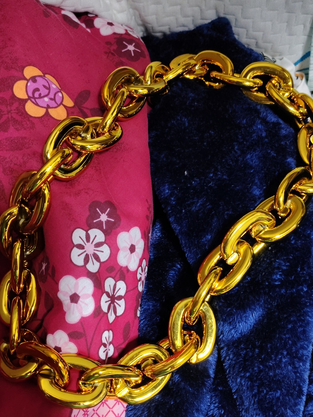 Men Gold Chain Necklace Statement Jewelry